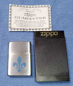 Zippo/ジッポー　CANADA QUEBEC　2000年製　カナダ　ケベック NIAGARA FALLS.ONTARIO　ユリの紋章