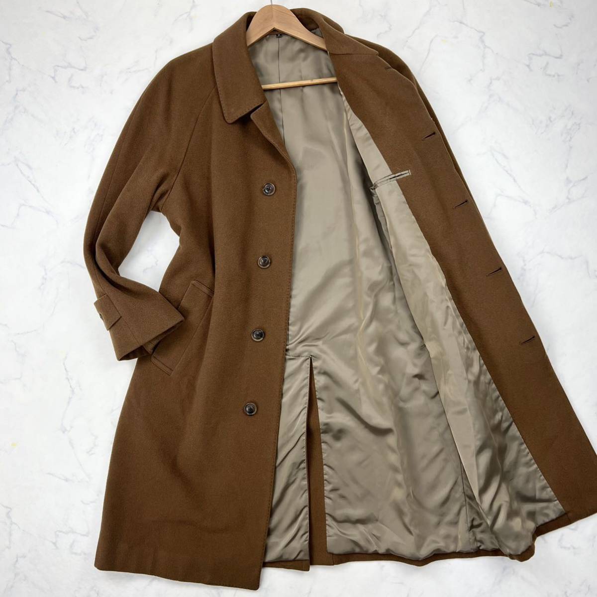 最大63%オフ! 定価31万円美品マイランの大人気上質カシミアコート