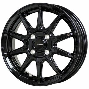 新品ホイール◆GSPEED G-05◆14×4.5J+45 100-4H 軽自動車タントムーヴNBOXラパンワゴンRスペーシアギアミライース　4本セット