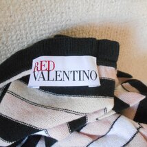 レッド ヴァレンティノ RED VALENTINO 春 秋 レディース 用 リボン 付 薄手 ニット セーター_画像7