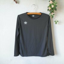 アンブロ umbro レディース 用 長袖 Ｔシャツ トレーニング ウエア L_画像1