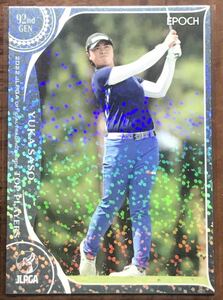 【笹生優花】14 2022 女子ゴルフ パラレル版レギュラーカード JLPGA OFFICIAL TOP PLAYERS EPOCH