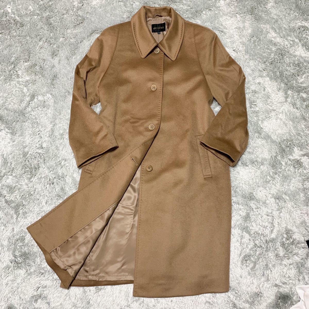 マダムジョコンダ キャメル色 カシミヤ入りコート gil-greenhouse.co.il