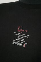 Karl Kani カールカナイ 231K1105 レッドラインレッドメタルロンT トップス ロンＴ 黒Ｌ 新品タグ付き正規品_画像2