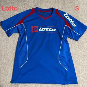 LOTTO 半袖Tシャツ S サッカー ロット 速乾性 DRY プラクティス