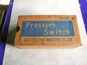 未使用品◆アクト電機　圧力スイッチ　ＳＰ－Ｒ－５０　　ＰＲＥＳＳＵＲＥ　ＳＷＩＴＣＨ　◇長期保管品
