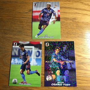 サッカー日本代表チップス カード