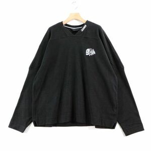 ESSAY エッセイ 20AW TS-2 SKULL FLEECE スカル フリース プルオーバー S ブラック