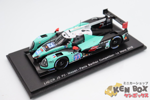 USED S=1/43 Spark スパーク S5109 LIGIER リジェ JS P2 Nissan 日産 Panis Barthez Competition LM2016 MICHELIN #23 中国製 現状渡し