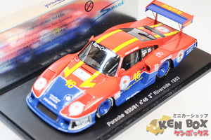 USED S=1/43 Spark スパーク S1926 Porsche ポルシェ 935/81 n46 3rd Riverside 1983 GOOD YEAR BOSCH 中国製 現状渡し