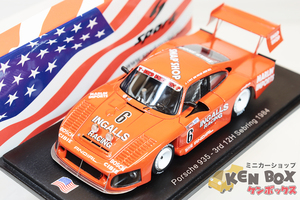 USED S=1/43 Spark スパーク US091 Porsche ポルシェ 935 3rd 12H Sebring 1984 INGALLS RACING #6 500台限定 中国製 現状渡し