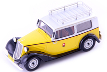 S=1/43 AUTO CULT オートカルト 08017 TATRA タトラ 57B PTT 1947 黄/銀 2021限定仕様 333台限定 新品未開封 現状渡し_画像1