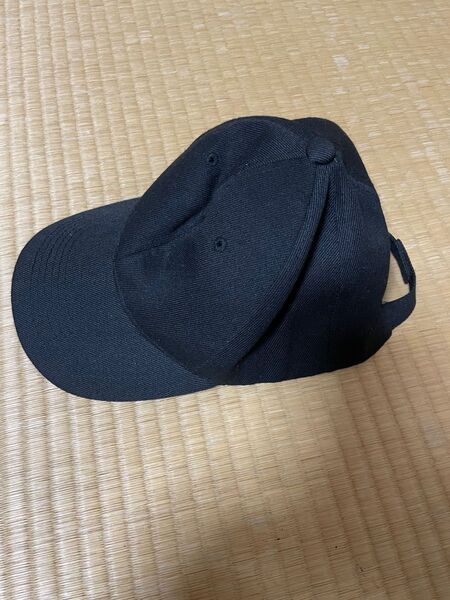 帽子 キャップ レディース メンズ シンプル 無地 男女兼用ブラック