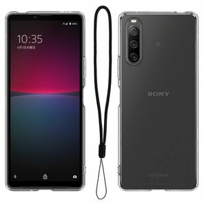 Xperia 10 IV SO-52C SOG07 A202SO XQ-CC44 XQ-CC72 TPUケース&ハイドロゲルフィルム×２枚セットの画像1