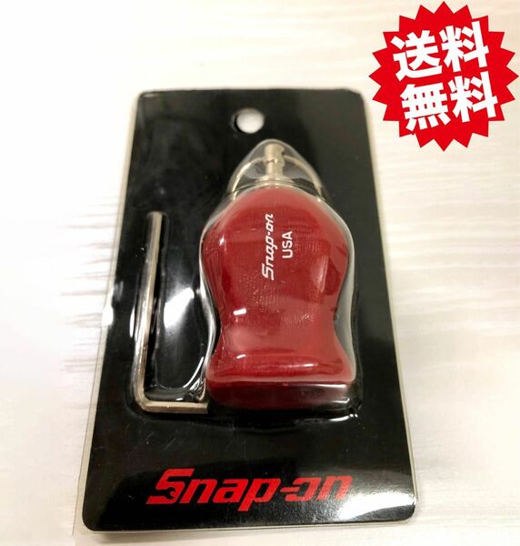 SNAP ON スナップオン グリップ キーホルダー 赤