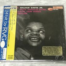 ブルーノート紙ジャケ★ウォルター・デイヴィスJR.WALTER DAVIS「デイヴィス・カップ」シュリンク付_画像1