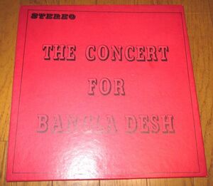 輸入盤3LP BOX：BEATLES/GEORGE HARRISON/CONCERT FOR BANGLA DESH/MELODY RECRODINGS INC/RARE COVER