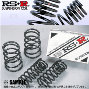 RS-R アールエスアール ダウンサス (前後セット) マーチ/12SR K12/AK12/BK12/YK12 CR12DE/CR14DE/HR15DE H14/3～H22/6 FF車 (N004Dの画像2