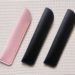 3点 セット ペンケース 一本差しペンケース ハンドメイド 一本挿しペンケース