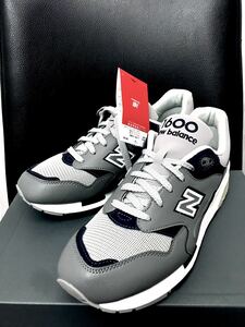 新品未使用☆newbalanceニューバランスCM1600LGグレー27.0cm