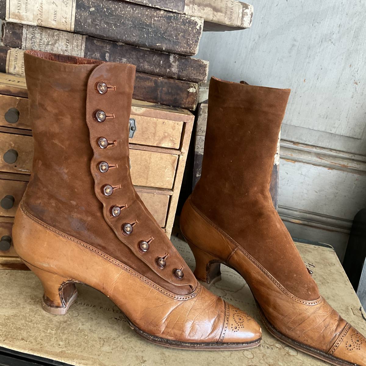 BROCANTE ANTIQUES ブロカントアンティーク ブーツ shamadistrict.gov.gh