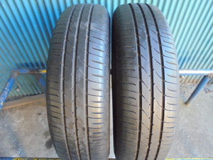 トーヨー　NANOENERGY3 PLUS　155/80R13　2本　9分溝　程度良好！