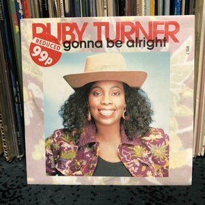 【 '89 UK orig 】7★Ruby Turner - It's Gonna Be Alright ☆洗浄済み☆