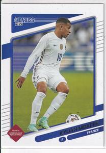 2021-22PANINI　DONRUSS　NO.60　KYLIAN MBAPPE　キリアン・エムバペ　フランス代表