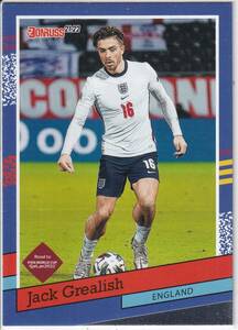 2021-22PANINI　DONRUSS　NO.14　JACK GREALISH　ジャック・グリーリッシュ　イングランド代表