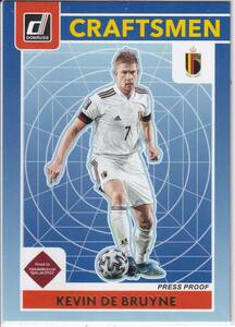 2021-22PANINI　DONRUSS　NO.7　KEVIN DE BRUYNE　パラレルカード　ケヴィン・デ・ブライネ　ベルギー代表