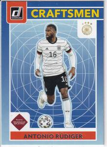 2021-22PANINI　DONRUSS　NO.19　ANTONIO RUDIGER　アントニオ・リュディガー　ドイツ代表