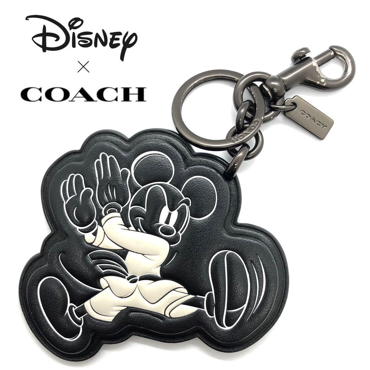 3個セット・送料無料 Disney and coach コラボ キーホルダー - 通販