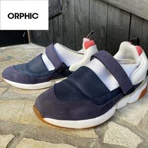 定価28620円 ORPHIC オルフィック CG AMT スリッポン ベルクロ ダッドシューズ スニーカー 26.５cm相当