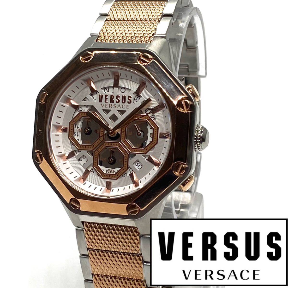 VERSUS VERSACE ヴェルサーチ VSPEW0219 クロノグラフ 腕時計(アナログ