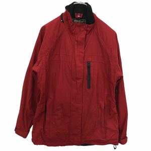 Eddie Bauer マウンテンパーカー XS エディーバウアー レッド ライナー付き ベンチレーション ラグラン 古着卸 アメリカ仕入 t2212-3287