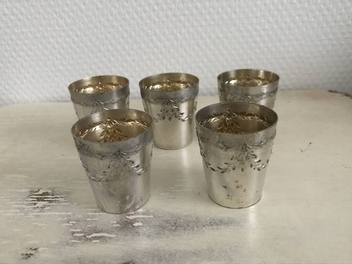 フランス*アンティーク*銅*バケツ*鉄*銅製品*ブロンズ*鉢カバー