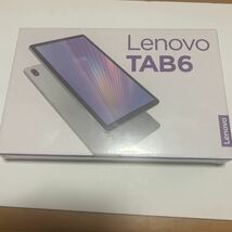 【新品・未開封】Lenovo　TAB6 ムーンホワイト_画像1
