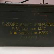 AMMO MAGAZINES 工具箱　スチール製品　長期保管品_画像6