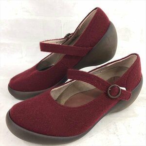 Regetta Canoeligeta каноэ лодыжка ремешок Wedge подошва туфли-лодочки SIZE: S wine red SU632022120610