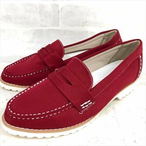 ANNA COLLECTION Anna collection light weight almond toe Loafer SIZE: 23.5cm red SU632022120802