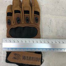 WARRIOR ミリタリー サバゲ― スエード グローブ 手袋 タッチパネル size:S コヨーテ MU632022120801_画像5