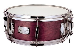 YAIBA2 Birch 5.5x14 Snare Drum Dark Wine Red Mat LQ