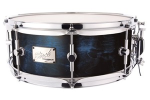 CANOPUS カノウプス スネアドラム Birch BR-1455 14×5.5 Rotten Blue マットラッカーフィニッシュ