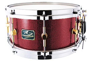 The Maple 6.5x12 Snare Drum Merlot Glitter