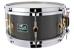 The Maple 6.5x12 Snare Drum Black Spkl