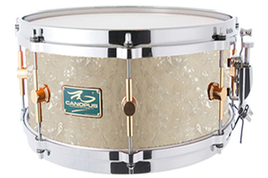 The Maple 6.5x12 Snare Drum Vintage Pearl
