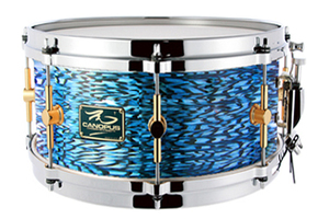 The Maple 6.5x12 Snare Drum Blue Onyx