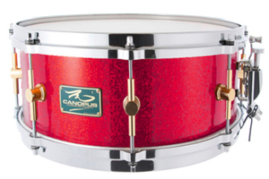 The Maple 6.5x14 Snare Drum Red Spkl