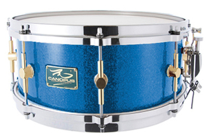 The Maple 6.5x14 Snare Drum Blue Spkl