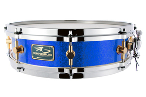 The Maple 4x14 Snare Drum Blue Spkl